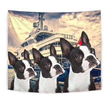 Load image into Gallery viewer, Amazing Boston Terrier Print Tapestry-Free Shipping