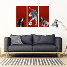 Load image into Gallery viewer, Bluetick Coonhound Print-5 Piece Framed Canvas- Free Shipping