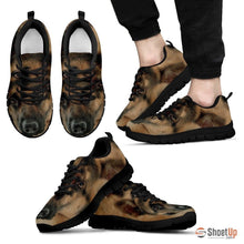 Load image into Gallery viewer, Amazing German Shepherd Print (Black/White) Running Shoes For Men-Free Shipping Limited Edition