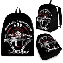 Load image into Gallery viewer, American Flag Skull BackPack - Free Shipping