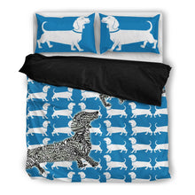 Load image into Gallery viewer, Amazing Dachshund Print Bedding Set- Free Shipping