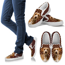 Load image into Gallery viewer, Basset Fauve de Bretagne Dog Print Slip Ons For Women-Express Shipping
