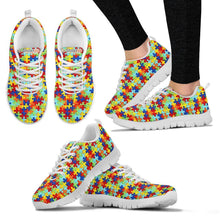 Load image into Gallery viewer, Autism Symbol Sneakers (Chose from Men, Women or Kids)