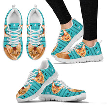 Load image into Gallery viewer, Abyssinian Cat Christmas Running Shoes For Women- Free Shipping