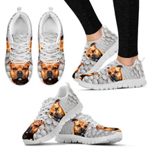 Load image into Gallery viewer, Amazing Staffordshire Bull Terrier Print Running Shoes For Women-Express Shipping-Designed By Camilla Sanner