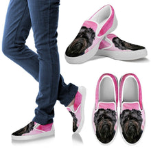Load image into Gallery viewer, Affenpinscher Print Slip Ons For Women- Express Shipping