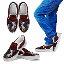 Load image into Gallery viewer, Australian Cattle Dog Print Slip Ons For Kids-Express Shipping