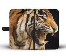 Load image into Gallery viewer, Amazing Tiger Art Print Wallet Case-Free Shipping