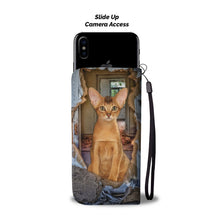 Load image into Gallery viewer, Abyssinian Cat 3D Print Wallet Case-Free Shipping