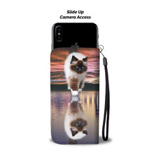 Load image into Gallery viewer, Amazing Walking Himalayan Cat Print Wallet Case-Free Shipping