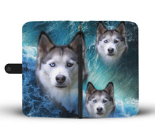 Load image into Gallery viewer, Amazing Siberian Husky Wallet Case- Free Shipping