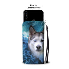 Load image into Gallery viewer, Amazing Siberian Husky Wallet Case- Free Shipping