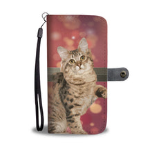 Load image into Gallery viewer, Amazing American Bobtail Cat Print Wallet Case-Free Shipping