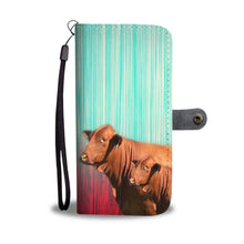 Load image into Gallery viewer, Beefmaster Cattle (Cow) Print Wallet Case-Free Shipping