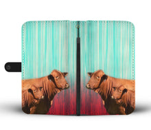 Load image into Gallery viewer, Beefmaster Cattle (Cow) Print Wallet Case-Free Shipping