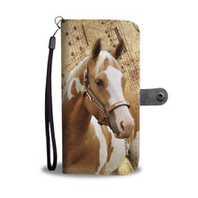 Load image into Gallery viewer, Amazing American Paint Horse Wallet Case- Free Shipping