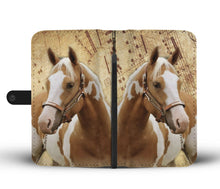 Load image into Gallery viewer, Amazing American Paint Horse Wallet Case- Free Shipping