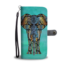 Load image into Gallery viewer, Amazing Elephant Design Print Wallet Case-Free Shipping