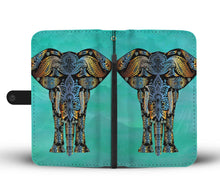 Load image into Gallery viewer, Amazing Elephant Design Print Wallet Case-Free Shipping