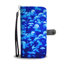 Load image into Gallery viewer, Amazing Jelly Fish Print Wallet Case-Free Shipping