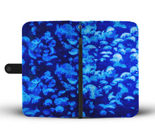 Load image into Gallery viewer, Amazing Jelly Fish Print Wallet Case-Free Shipping