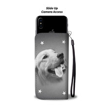 Load image into Gallery viewer, Amazing Golden Retriever Print Wallet Case- Free Shipping-TX State