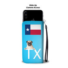 Load image into Gallery viewer, Amazing Pug Dog Print Wallet Case-Free Shipping-TX State