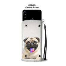 Load image into Gallery viewer, Amazing Pug Dog Print Wallet Case-Free Shipping-TX State