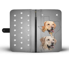 Load image into Gallery viewer, Amazing Labrador Retriever Print Wallet Case- Free Shipping-TX State