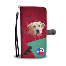 Load image into Gallery viewer, Amazing Labrador Retriever Print Wallet Case- Free Shipping-TX State