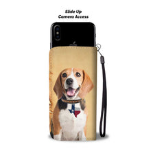 Load image into Gallery viewer, Amazing Beagle Print Wallet Case-Free Shipping-TX State