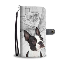Load image into Gallery viewer, Amazing Boston Terrier Print Wallet Case-Free Shipping-TX State