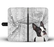 Load image into Gallery viewer, Amazing Boston Terrier Print Wallet Case-Free Shipping-TX State