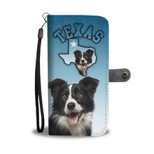 Load image into Gallery viewer, Border Collie Print Wallet Case-Free Shipping-TX State