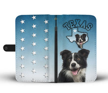 Load image into Gallery viewer, Border Collie Print Wallet Case-Free Shipping-TX State