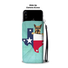 Load image into Gallery viewer, Amazing German Shepherd Dog Print Wallet Case-Free Shipping-TX State