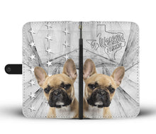 Load image into Gallery viewer, Awesome French Bulldog Print Wallet Case-Free Shipping-TX State