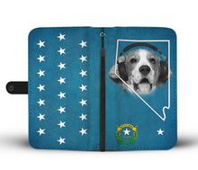 Load image into Gallery viewer, Beagle Print Wallet Case- Free Shipping-NV State