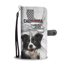 Load image into Gallery viewer, Border Collie Print Wallet Case-Free Shipping-CA State