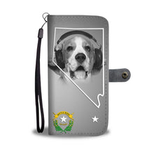 Load image into Gallery viewer, Beagle On White Print Wallet Case- Free Shipping-NV State