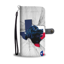 Load image into Gallery viewer, Amazing Newfoundland Dog Print Wallet Case-Free Shipping-TX State