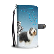 Load image into Gallery viewer, Bearded Collie Print Wallet Case-Free Shipping-FL State