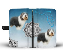 Load image into Gallery viewer, Bearded Collie Print Wallet Case-Free Shipping-FL State