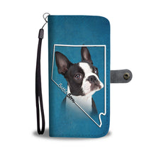 Load image into Gallery viewer, Amazing Boston Terrier Print Wallet Case- Free Shipping- NV State