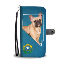 Load image into Gallery viewer, Amazing French Bulldog Print Wallet Case-Free Shipping-NV State