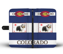 Load image into Gallery viewer, Bearded Collie Print Wallet Case-Free Shipping-CO State