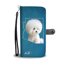 Load image into Gallery viewer, Bichon Frise Print Wallet Case-Free Shipping-AZ State
