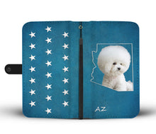 Load image into Gallery viewer, Bichon Frise Print Wallet Case-Free Shipping-AZ State