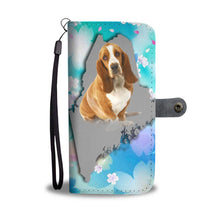 Load image into Gallery viewer, Basset Hound Dog Print Wallet Case-Free Shipping-ME State
