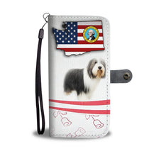 Load image into Gallery viewer, Bearded Collie Print Wallet Case-Free Shipping-WA State